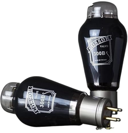 KT88 6SN7 274B 845 805 211 805M 300B Amplificatore valvolare valvolare Amplificatore Audio HiFi Corrispondenza esatta Originale Originale (Color : COSSOR 300B Black, Size : 2pcs Matched Pair)