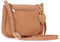 Gigi - Damen Leder Umhängetasche - Crossbody Bag/Handtasche Klein - Verstellbarer Schultergurt - mit Herz Schlüsselring - OTHELLO 9975 - Honig
