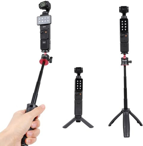 PellKing Kit de trípode de Mesa y Palo Selfie para cámara dji OSMO Pocket 3 2