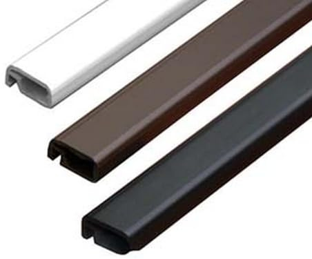 5 PZ PROFILO IN PVC PER ZANZARIERA LINEA C - bianco