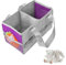 Blnriam Tragetasche für Toniebox-Starterset und Zubehör，Tonie aufbewahrung，Tasche toniebox, Filz-Organizer-Tasche für Tonies-Figur und Toniebox (tiefviolett)