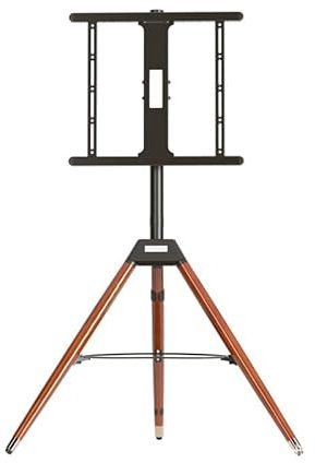 moveTV Floor-Standing Home Artistic Tripod TV Stand Suitable for 32-65-Inch Tvs Height Adjustable 180 Degree Swivel Non-Slip(01)
