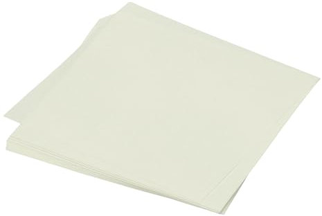QUARKZMAN 50 Blatt Origami Papier, doppelseitiges Bastelpapier cremeweiß 7,5 x 7,5 cm Bastelpapier Set 70 g/m², Faltpapier Quadratisch für DIY, Schul-Kunsthandwerksprojekte