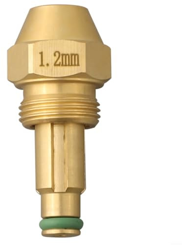 SPORTARC Waste Oil Burner Nozzle Spray Jet with Reliable Atomizing, Waste Oil Burner Nozzle for Efficient For Boiler(Single brass jet)