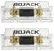 BOJACK Lot de 2 Porte-fusibles ANL à Coque Transparente 50A et 2 Fusibles ANL 50A 32 VCC pour Système Audio et Vidéo