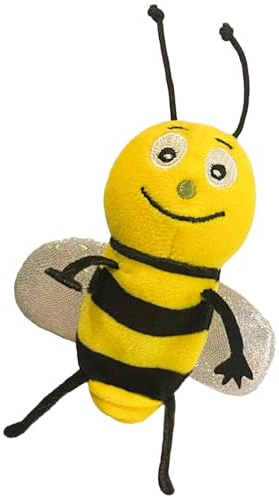 Lebensechte Tierpuppen, Tierpuppen | Weiche Ameisenpuppen - Niedliche Fingerpuppen in Form Einer Biene Handpuppen aus weichem Plüsch in Raupe für Bam