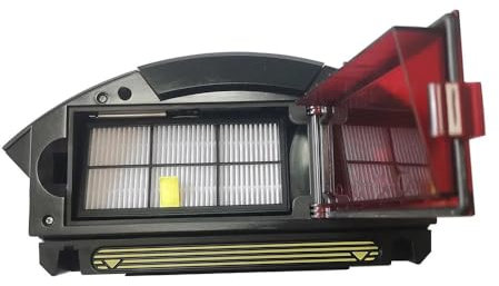 NJIRGOXS Filtro Hepa for Contenitore della Polvere, Compatibile con IRobot Roomba, 800 805 850 860 864 865 866 870 875 880 885 900 960 966 970 975 Parti for Aspirapolvere