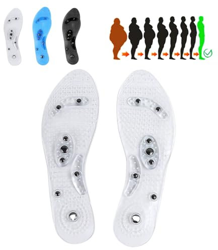 Relax Magnetische Einlagen Erleichterung Für Schmerzende Füße Mit Magnetischen Akupressur- Gesunde Unterstützung, Bequem und Atmungsaktiv für den Ganzen Tag