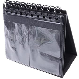 Zerodeko Fotoalbum Schwarz Als Kalender Und Fotoalbum Tischkalender-design Erinnerungsalbum Mit Hoher Kapazität Für Fotos Und Sammlungen