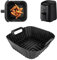 Stampo in silicone per friggitrice ad aria calda COSORI piccola 2L, mini friggitrice ad aria per 1 persona, inserto in silicone per friggitrice ad aria, accessori per stampo da forno per COSORI CAF-LI