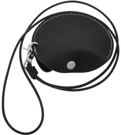 VALICLUD Earbud Organizer Tragetasche Für Kopfhörer Kompakte Pu Aufbewahrung Mit Tragestrop Minimalistisches Design Für Earbuds Und Kabel Für Unterwegs