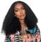 Oxeyegirl 20 Zoll Echthaar Perücke 9x6 Kinky Curly Afro lockig Wear and Go Glueless Wig 180% Density Lace Front Wig Human Hair Wigs For Black Women Perücken Echthaar Damen No Glue Pre Plucked Pre Cut