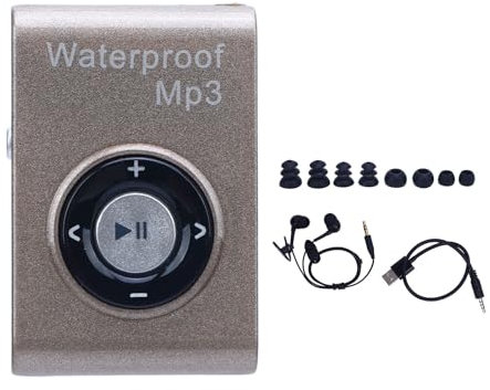 MP3 Player for Swimming with Headphones Built in 8GB Memory Swim Music Player IPX8 Water Audio Device for Swimming Diving Underwater