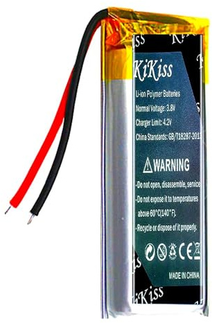 Batterie de montre 260 mAh compatible avec Sony Smartwatch 2, SW2, RD-0050, AHB412033PS, batterie de rechange Li-ion polymère 0 cycle économe en énergie, avec kits d'outils