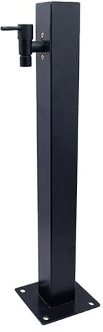 JLLEIZYZ Fontaine Murale Exterieure, Robinet Exterieur Jardin, Colonne d'eau de Jardin avec Robinet, Fontaine Décorative sur Pied pour Fontaine de Jardin(80x6cm/31x2in)
