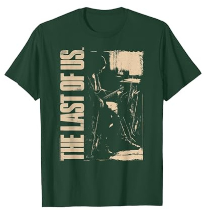 The Last of Us Ellie with Guitar Edgy Video Game T-Shirt