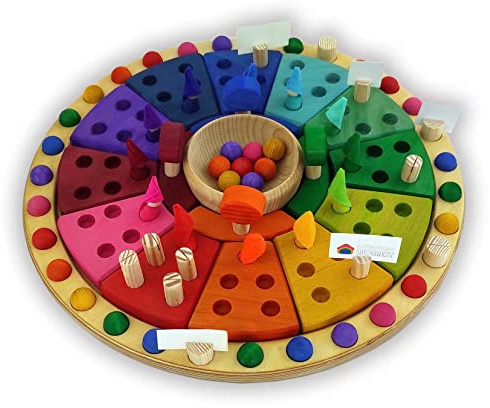 Montessori-Kalender für Kinder, stapelbar