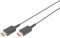 DIGITUS Cavo di collegamento HDMI High Speed HighFlex, tipo A, - 2.0 m - UltraHD 4k/30Hz - compatibile con TV/beamer/monitor - contatti placcati oro - nero