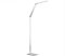 Fischer & Honsel Stehleuchte Geri 1x LED 11,0 Watt, aluminiumfarben, 4 Stufen CCT, 4 Stufen Dimmer,45840, 36 x 17 x 133 cm (LxBxH), aluminium natur