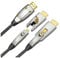 Jeirdus 15 metri AOC HDMI Cavo in fibra ottica 18 Gbps High Speed Support 4 K60HZ, con piccolo micro e standard HDMI connettori, tubo facile da routing