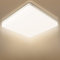 30cm LED Deckenleuchte Schlafzimmer, Deckenlampe Badezimmer, Ceiling Light Quadratisch Helle Zimmerlampe, Leuchten Neutralweiß 4320 Lumen, Room Deckenbeleuchtung, für Keller, Kitchen und Abstellraum