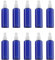 VOANZO 10PCS Empty Plastic Spray Bottle 100ml Fine Mist Travel Atomiser Set Refillable Travel Size Bottle Toiletries Liquid Containers (blue)