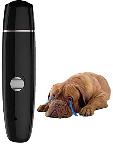 SGSG Lima per Unghie elettrica Cani, smerigliatrice elettrica per Cani da macinare. Chiodi per Cani Gatti ad Alta velocità e Basso Rumore per Tagliare Delicatamente i Gatti, Neri