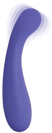 plusOne G Spot Massager, Curved Vibrator, 10 Modes, Purple | 10 Vibration Modes, 100% Waterproof Soft Silicone, USB Rechargeable, Quiet and Portable Design
