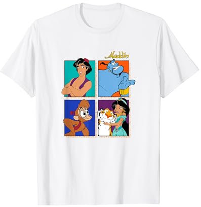 Disney Aladdin Group Shot Box Up T-Shirt