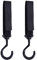 wisdompro Car Seat Headrest Hook, 2 Pack Auto Hooks Multi-Purpose Car Bag Storage Hooks Hanger for Vehicle, Handbag, Purse, Coat, Clothes & Grocery Bag Organizer- Black