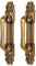 Dioche 2 Stück/Set Europäisches antikes Türgriff Zinklegierung,Schrankgriffe mit Schrauben für Küche Schublade Schränke Tür,165 x 30 x 35 mm