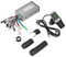 Keenso Kit Controller Motore Brushless, 36V 48V 500W Controller Motore Brushless Display LCD Kit Acceleratore per Bici Elettrica Scooter