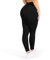 SMILODOX Leggings Damen Amaze Pro mit Scrunch, Butt Lift Sporthose High Waist V-Shape Trainingshose Seamless Blickdicht Yogahose Für Sport Fitness Alltag, Größe:M, Color:Schwarz