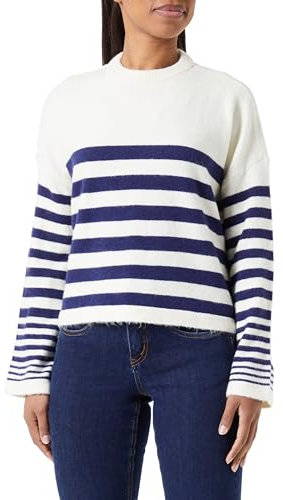 VERO MODA VMHURRICANE LS O-Neck Pullover GA BF