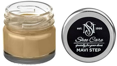 MAVI STEP Baume Rénovateur Multi Oil Balm pour Daim et Nubuck - 130 Beige Pastel