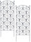 2er Set Rankhilfe aus Metall für Tomaten, Gurken und Kletterpflanzen (Set 79cm x 30cm)