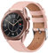 Vancle Cinturino in pelle per Samsung Galaxy Watch 3 da 41 mm, morbido e traspirante, per uomo e donna (rosa)