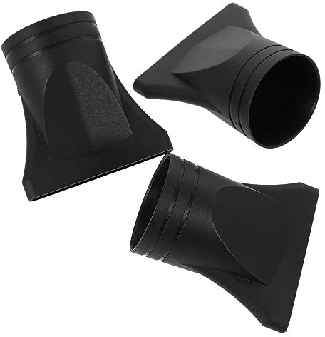Alipis 3pezzi Diffusore Per Asciugacapelli Di Ugelli Per Phon Adatto Accessorio Per Asciugatura Professionale Riduce e Lucentezza Per Sani