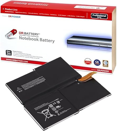 DR. BATTERY G3HTA005H 1577-9700 G3HTA009H Battery Compatible with Microsoft Surface Pro 3 Series Surface Pro 3 1631 MS011301-PLP22T02 [7.6V]