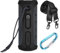 LICHIFIT Custodia Protettiva in Silicone con Telaio Custodia in Pelle per JBL Flip Essential 2 Altoparlante Bluetooth Custodia a Conchiglia Borsa a Mano Custodia a Tracolla Accessori