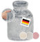 Blumtal Premium Wärmflasche mit Bezug & Tasche aus weichem Kunstfell - Wärmeflasche aus Naturkautschuk - Wärmflasche mit Handwärmer - Wärmflasche mit Tasche für Hände - auslaufsichere Bettflasche Grau
