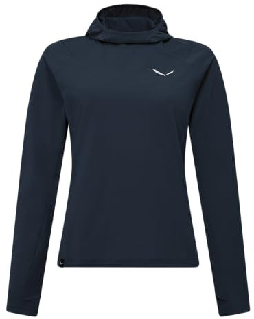 Salewa Puez Sun Damen Kapuzen-Sweatshirt W, Blazer Marineblau., 42