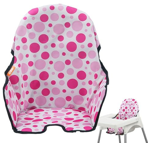 Hochstuhl-Sitzkissen - Hochstuhlkissen Für IKEA Antilop Hochstuhl | Waschbar Faltbarer Baby Hochstuhl Bezug | Hochstuhlzubehör, Baby Hochstuhl Sitzkissen Liner Matte Pad | Baby Sitzt Bequemer