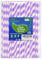 Lives on Green Lot de 100 pailles jetables, en papier, à rayures, violettes, 19,7 x 0,6 cm, non emballées, pour cocktail, café, eau