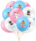 24 Stück 12 Zoll Katze Ballons Weiß Rosa Blau Latex Ballons Katze Geburtstag Ballons Für Geburtstag Party Dekoration (cat)