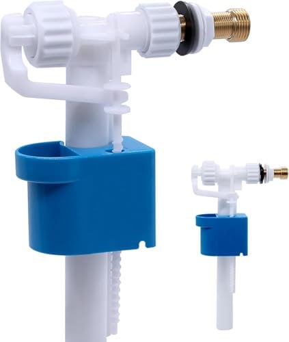 Spülkasten Füllventil Universal Messing Anschluß Spülkasten Ersatzteile - Einstellbare Wassermenge - Wassersparend - Geräuschlos