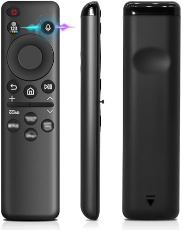 Telecomando di ricambio per Samsung Smart TV, BN59-01432A Telecomando Vocale con 4 Tasti di Accesso Rapido, Telecomando Universale Compatibile con Samsung 2021-2023 Neo LED Smart 4K HD TV
