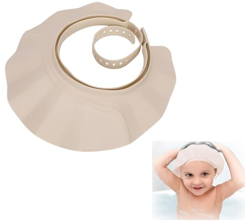 1Pcs Baby Shower Cap，Toddler Hair Washing Shield,Shower Cap For Kids, For Eye And Ear Protection, Baby Hair Washing Shield With 21-Size Adjustment For Baby, Toddler, Kids