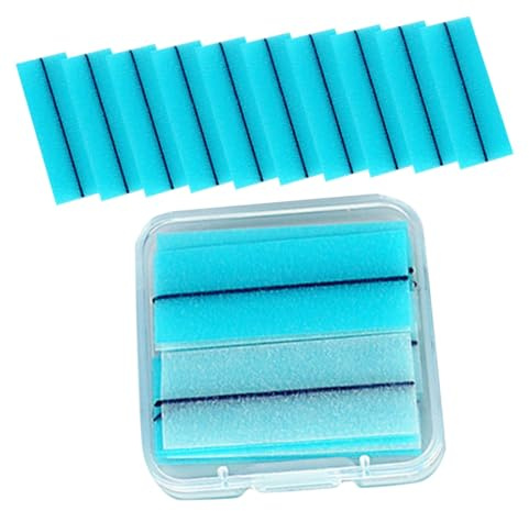 NULYLU 2 Boxes Self-Adhesive Eyelash Adhesive Strips Lash Glue Replacement for False Eyelashes, Blue Backing Paper, Easy Application Makeup Tool for Natural Lash Extension