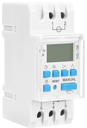 Din-Schiene Astronomischer Zeitschalter LCD-Anzeige 16A 20A 30A Zeitsteuerung Breitengradschalter 220V